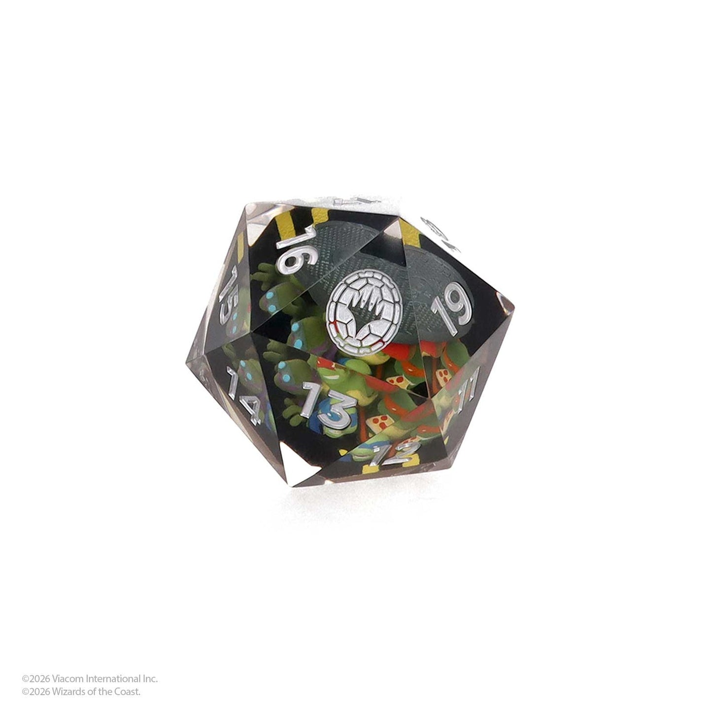 Sirius Dice: Magic: The Gathering - Teenage Mutant Ninja Turtles 55mm d20 Spindown
