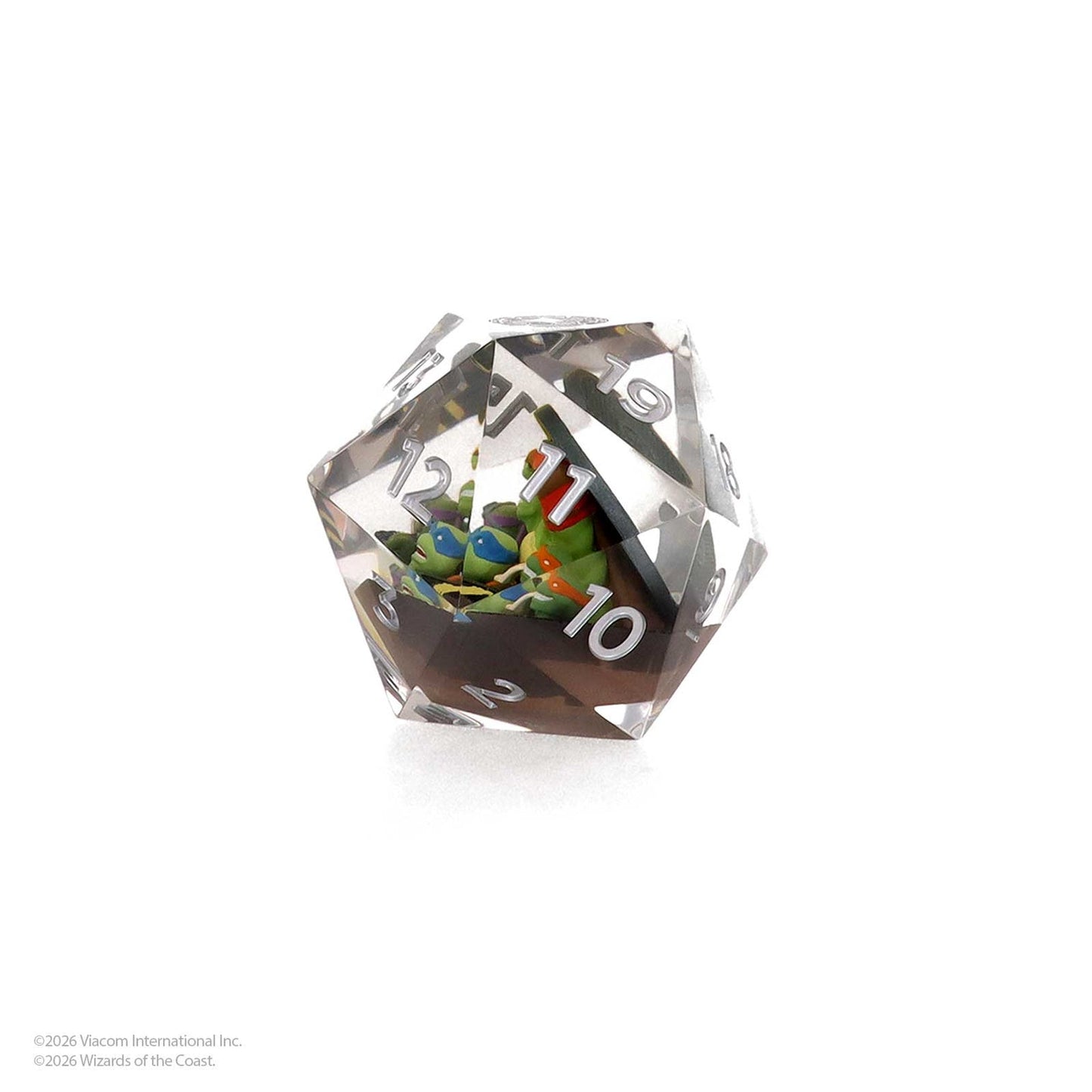 Sirius Dice: Magic: The Gathering - Teenage Mutant Ninja Turtles 55mm d20 Spindown