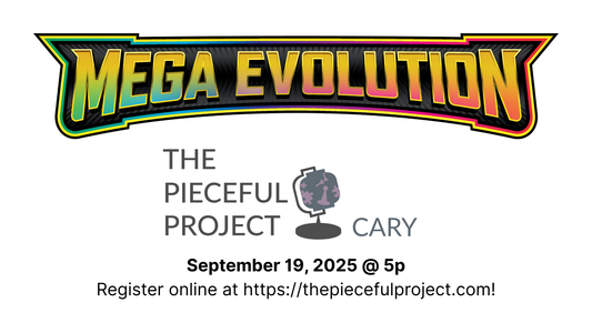 Pokémon TCG Mega Evolution Pre-Release @ The Pieceful Project Cary 9/20