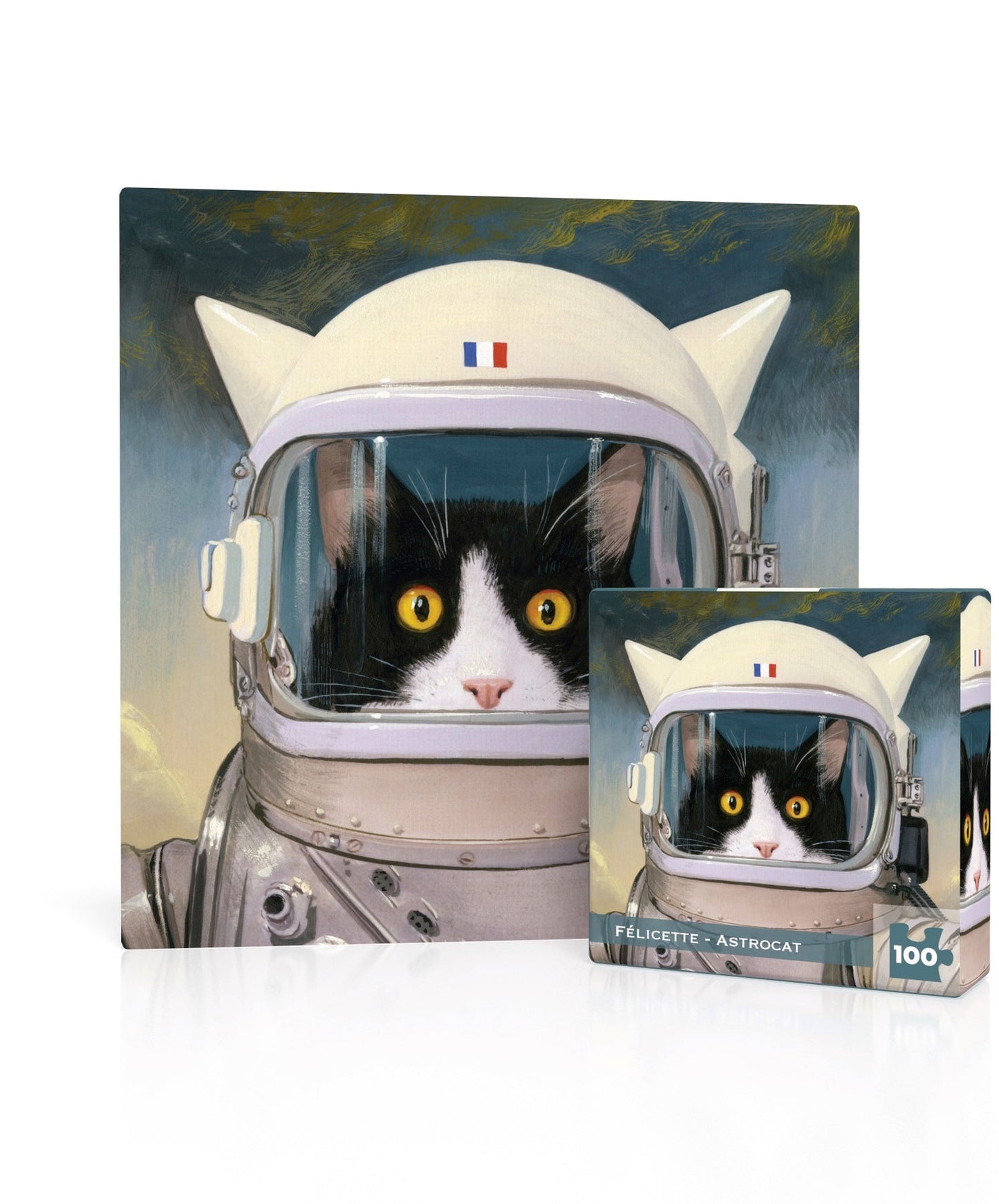 Félicette - Astrocat 100 Piece Jigsaw Puzzle