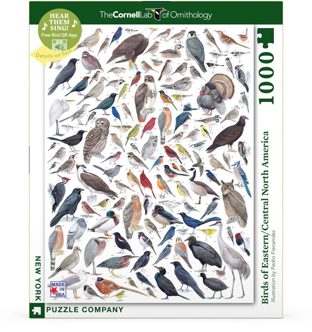 Birds of Eastern/Central North America 1000 Piece Jigsaw Puzzle