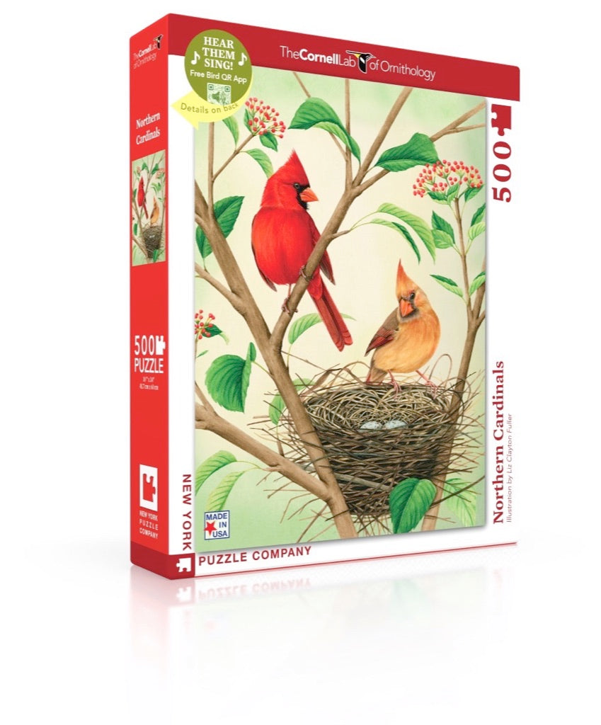 Northern Cardinals 500 Piece Puzzle