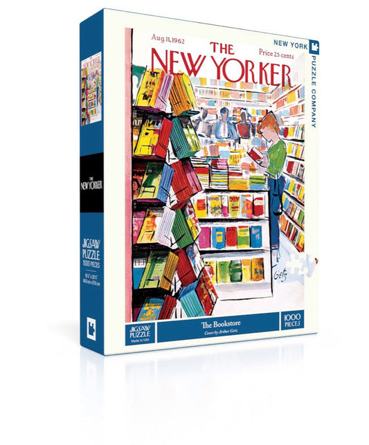 The Bookstore 1000 Piece Jigsaw Puzzle