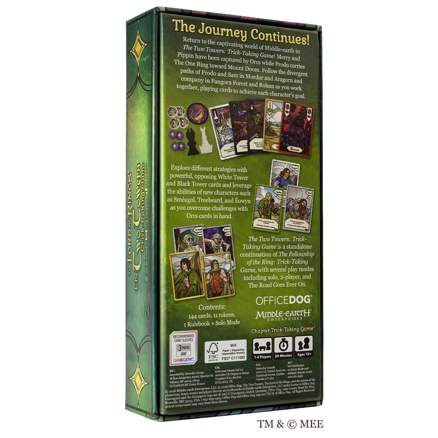 The Two Towers: Trick Taking Game (Preorder)