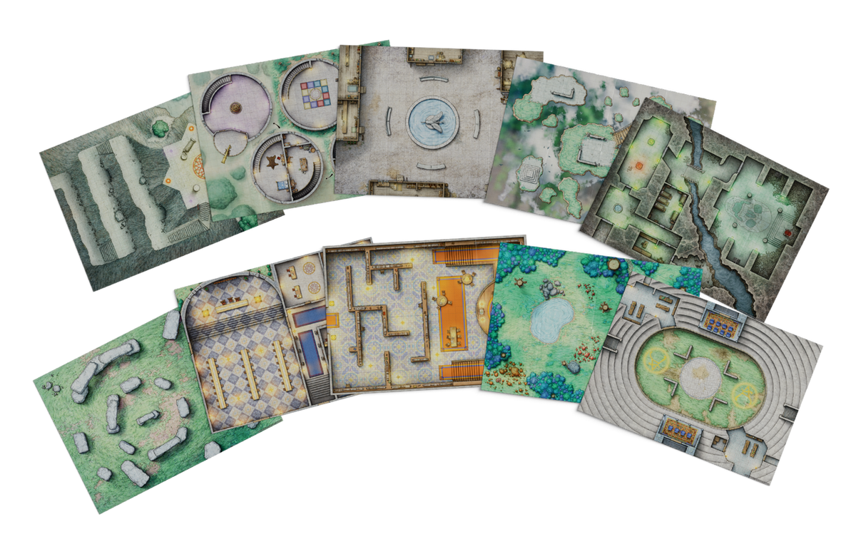 D&D: Arcana Unleashed - Map Pack