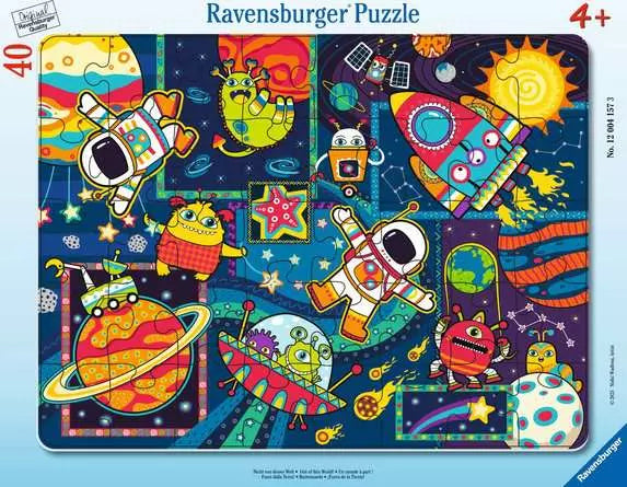 Out of this World! 40 Pc Frame Puzzle