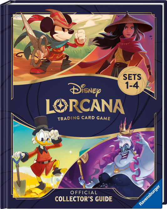 Disney Lorcana Lorebook: Sets 1-4 Collector’s Edition & Catalog
