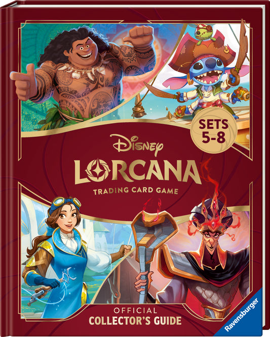 Disney Lorcana Lorebook: Sets 5-8 Collector’s Edition & Catalog