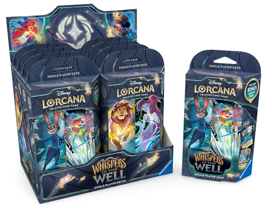 Lorcana TCG: Whispers in the Well Starter Deck (Pick One)