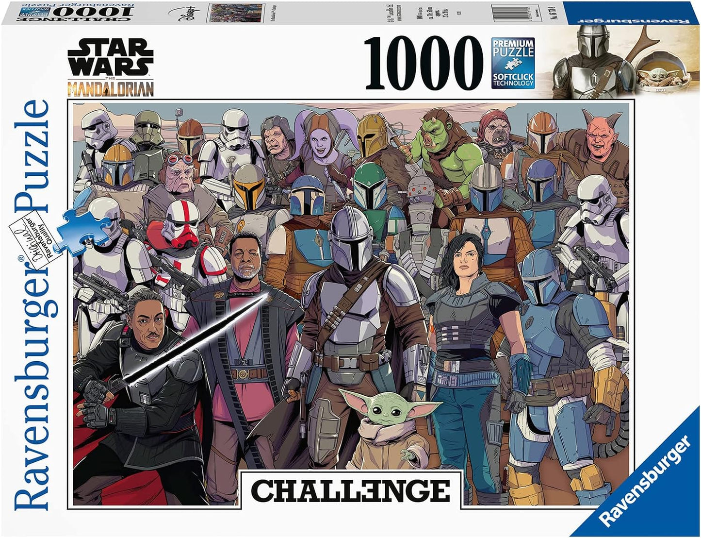 Challenge: Star Wars - The Mandalorian 1000 Piece Puzzle