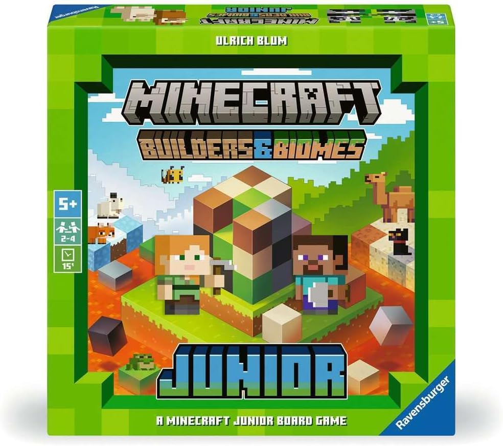 Minecraft Builders & Biomes Junior from Ravensburger