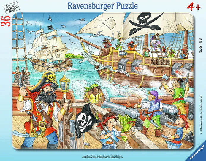 Battle on the High Seas 36 Piece Puzzle