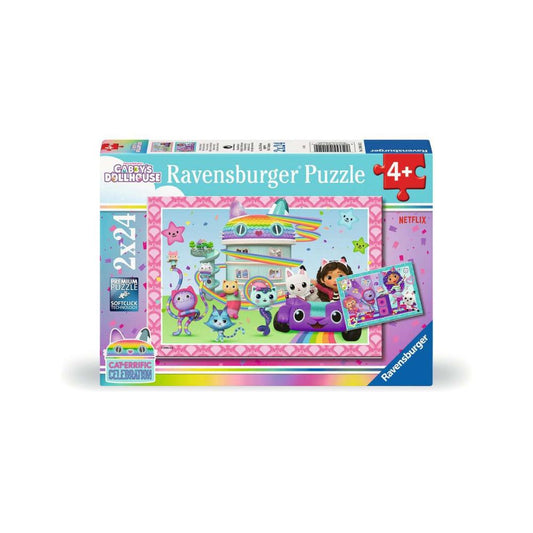 Ravensburger - Gabby's Dollhouse Ready To Party 2x24pc Puzzle