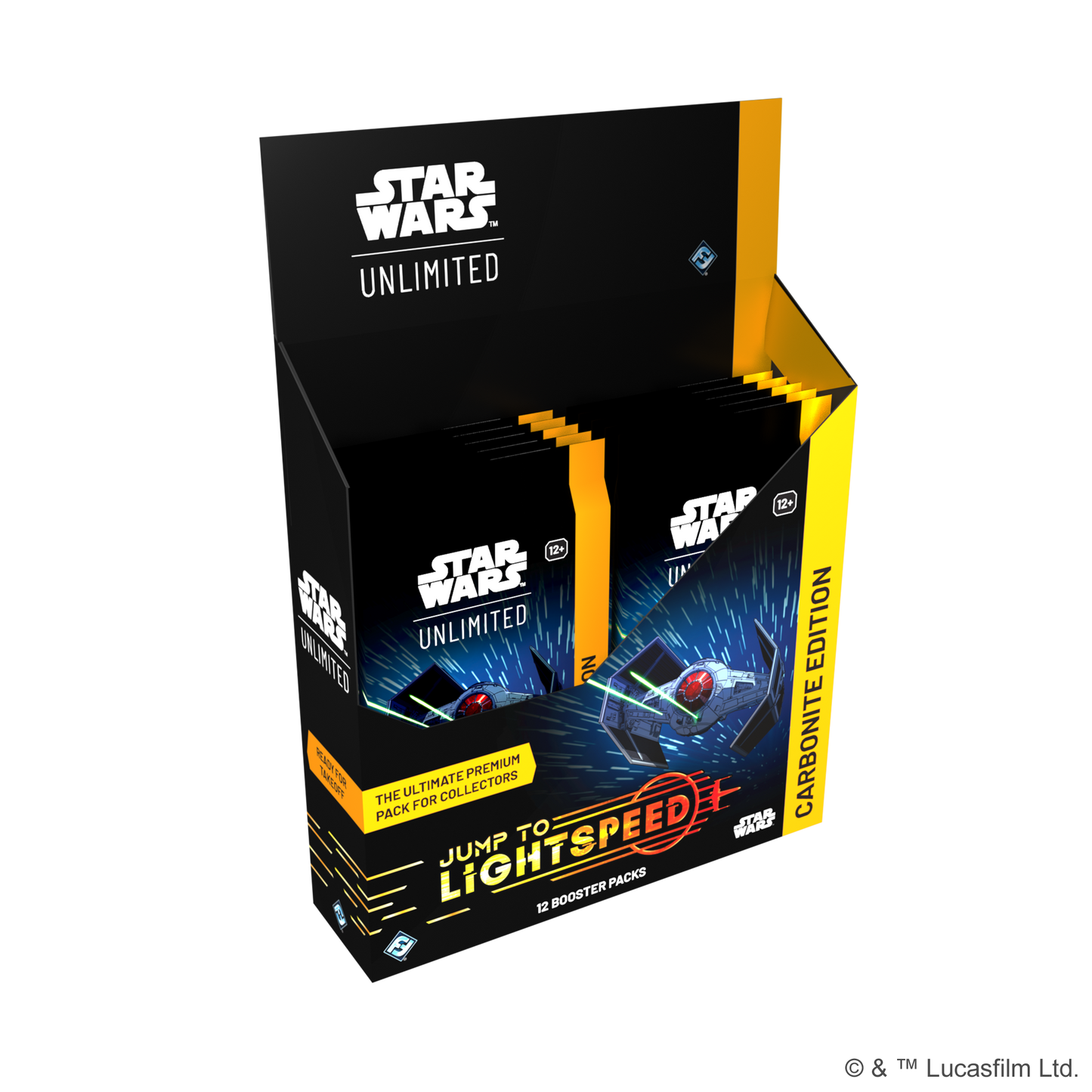 Star Wars: Unlimited - Jump to Lightspeed: Carbonite Booster Display