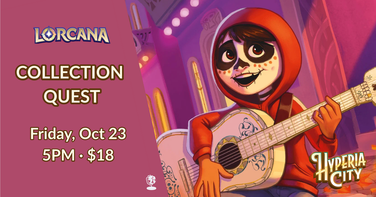Lorcana: Hyperia City Collection Quest Event - Friday, October 23, 2026 at 5:00 PM