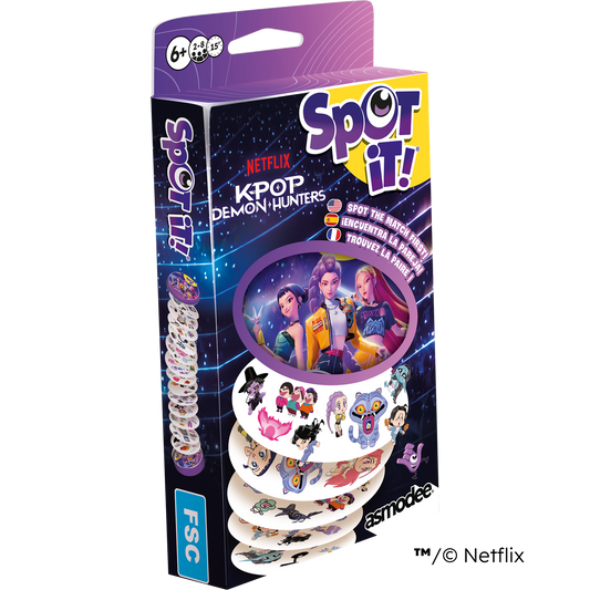 Spot It! K-Pop Demon Hunters (Eco Blister)