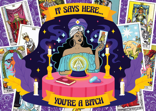 Tarot Bitch 1000 Piece Puzzle