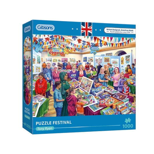 Gibsons Puzzle Festival – 1000 Piece Jigsaw Puzzle