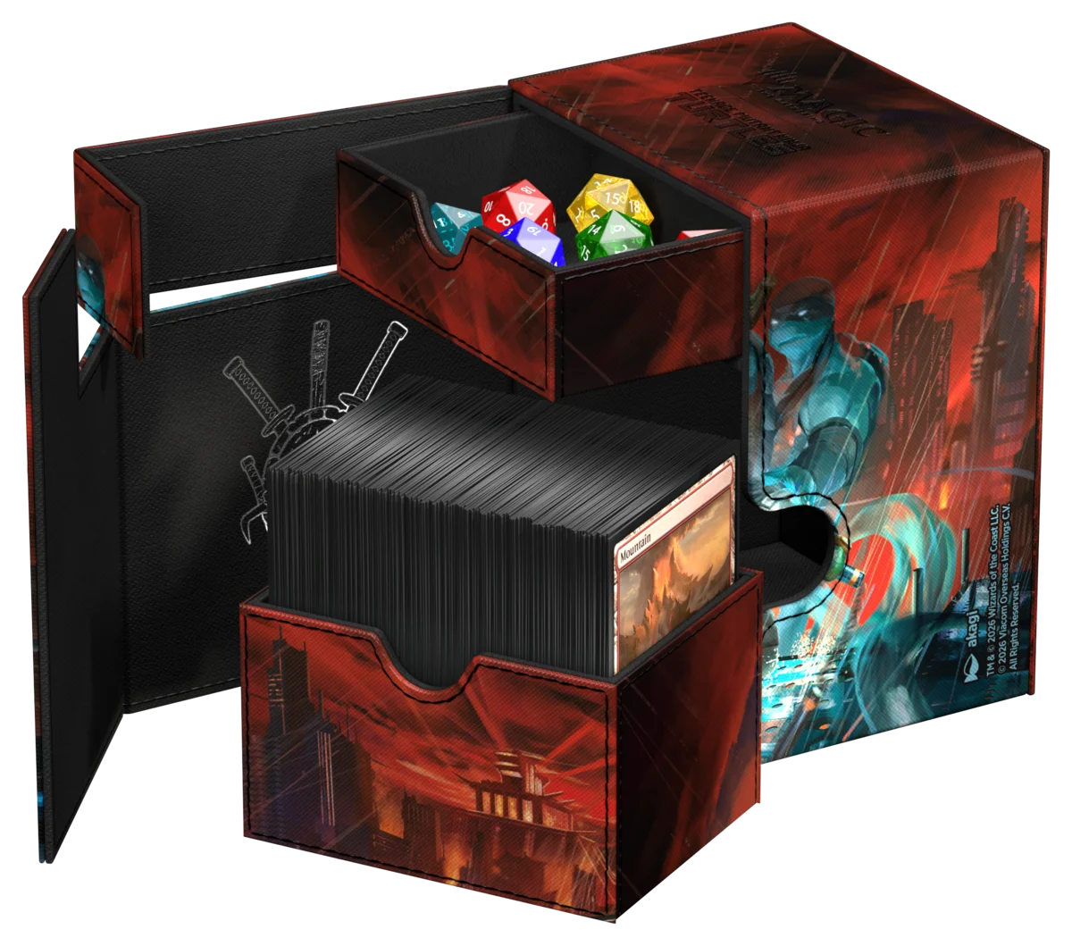 Ultimate Guard Flip'n'Tray 133+ Xenoskin Magic: The Gathering | Teenage Mutant Ninja Turtles - Last Ronin