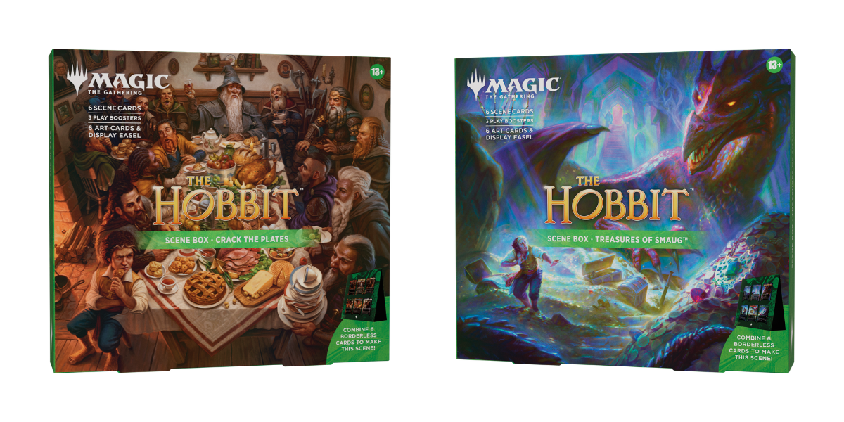 PREORDER GUARANTEE: Magic: The Gathering | The Hobbit™ Scene Box (Crack the Plates or Treasures of Smaug™)