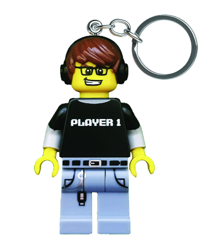 LEGO® Minifigure Keychain Light - Video Game Guy