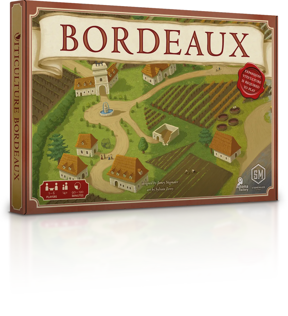 PREORDER NOW: Viticulture: Bordeaux Expansion