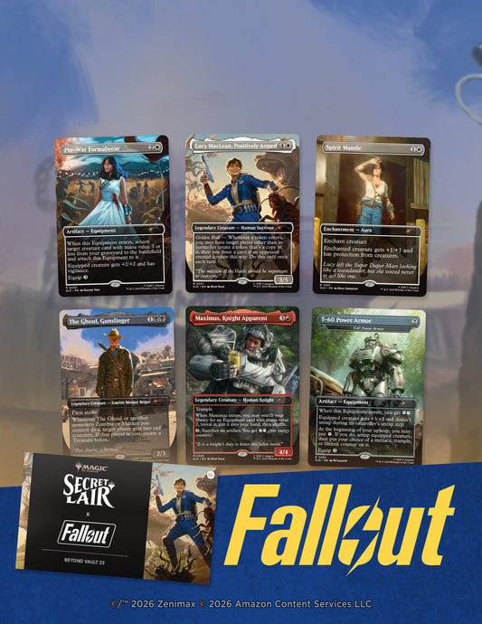 Magic: The Gathering Secret Lair x Fallout – Beyond Vault 33 (Non-Foil Edition)