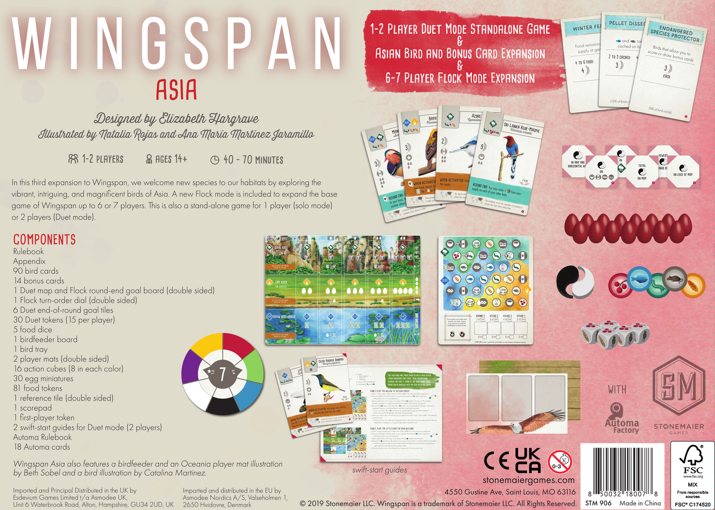 Wingspan Asia Expansion