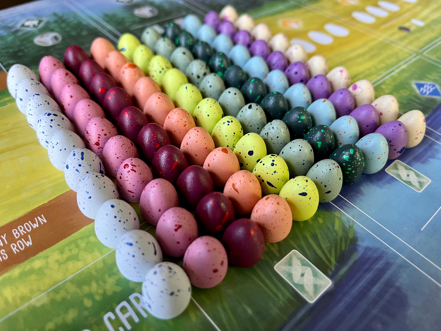 100 Speckled Eggs for Wingspan