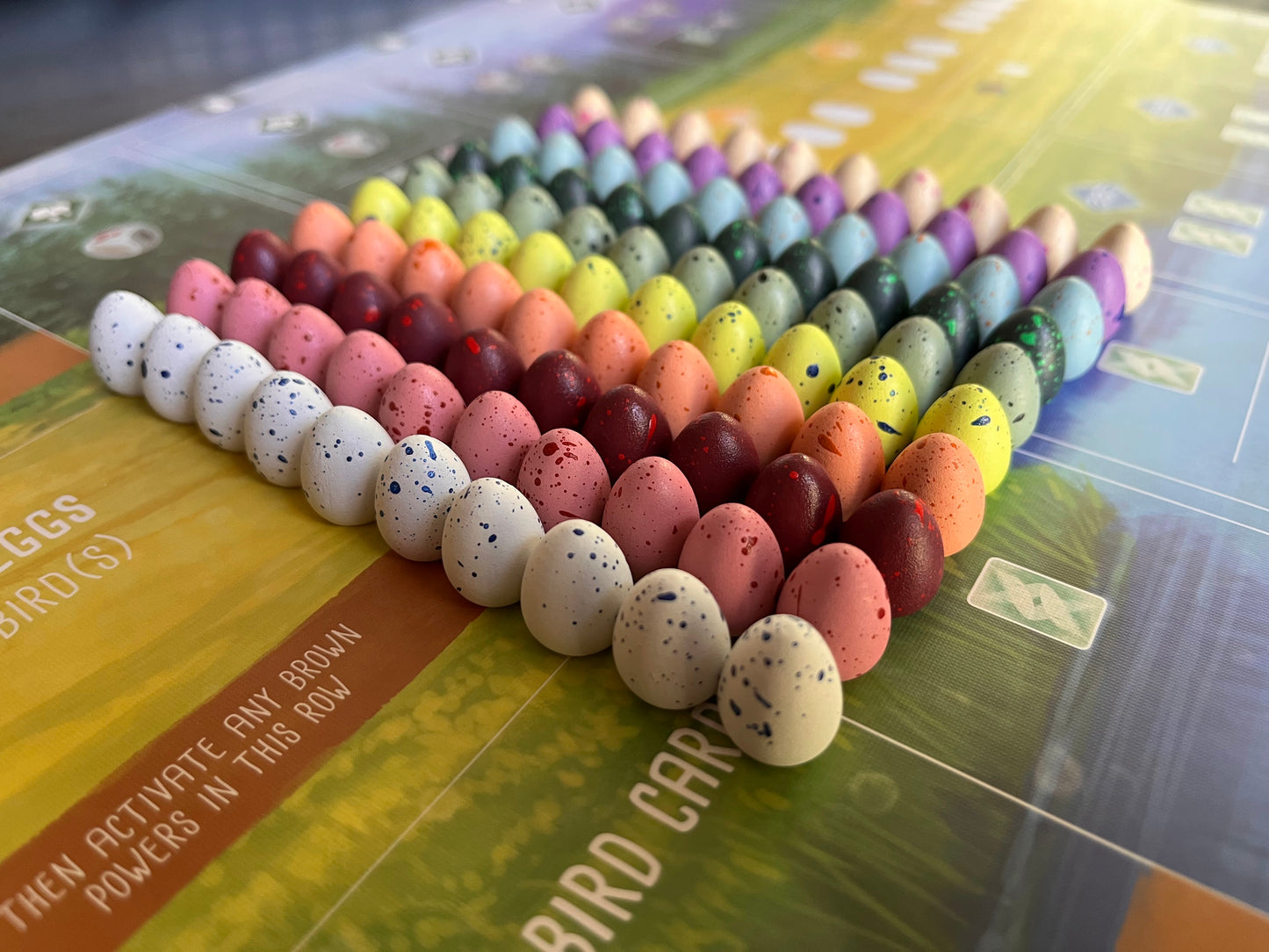 100 Speckled Eggs for Wingspan