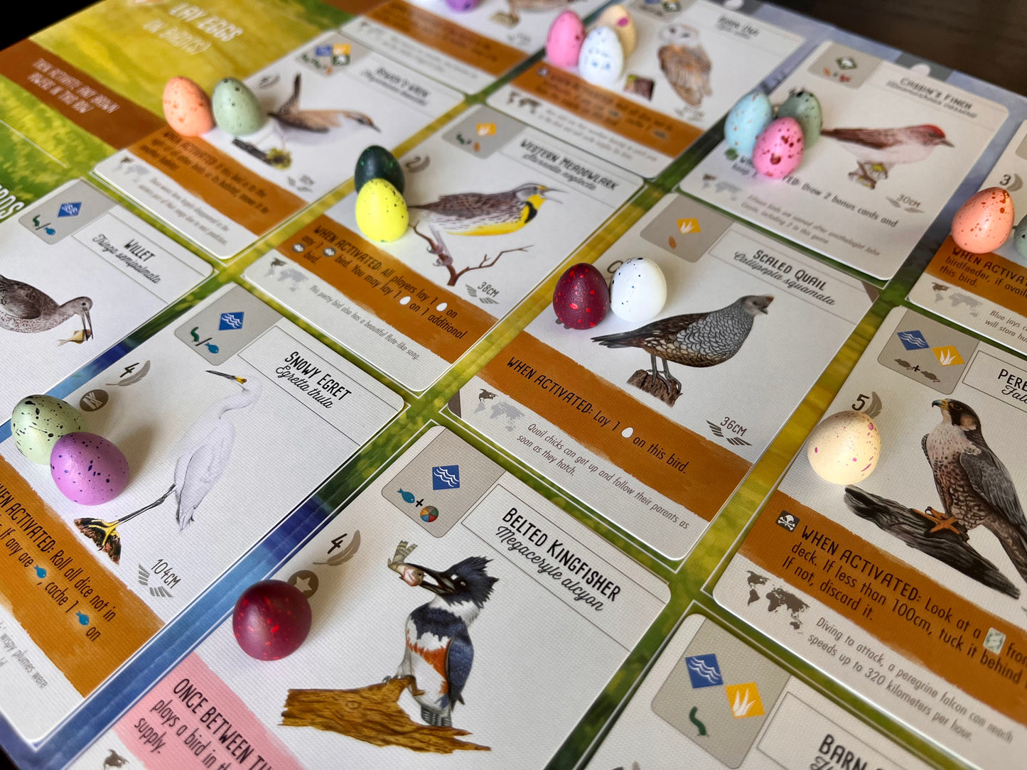 100 Speckled Eggs for Wingspan