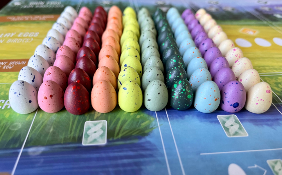 100 Speckled Eggs for Wingspan