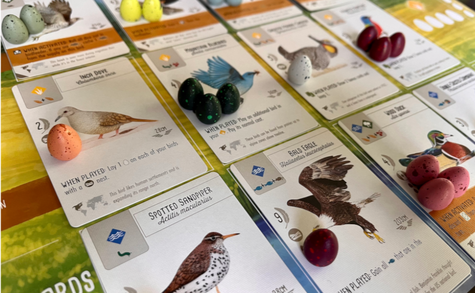 100 Speckled Eggs for Wingspan