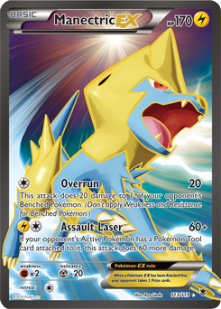 Manectric EX 113/119 - XY Phantom Forces - MP