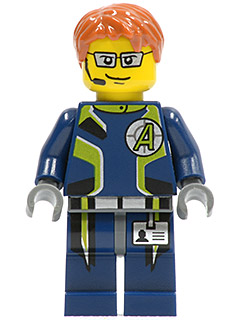 agt010   Minifigure   Agent Fuse