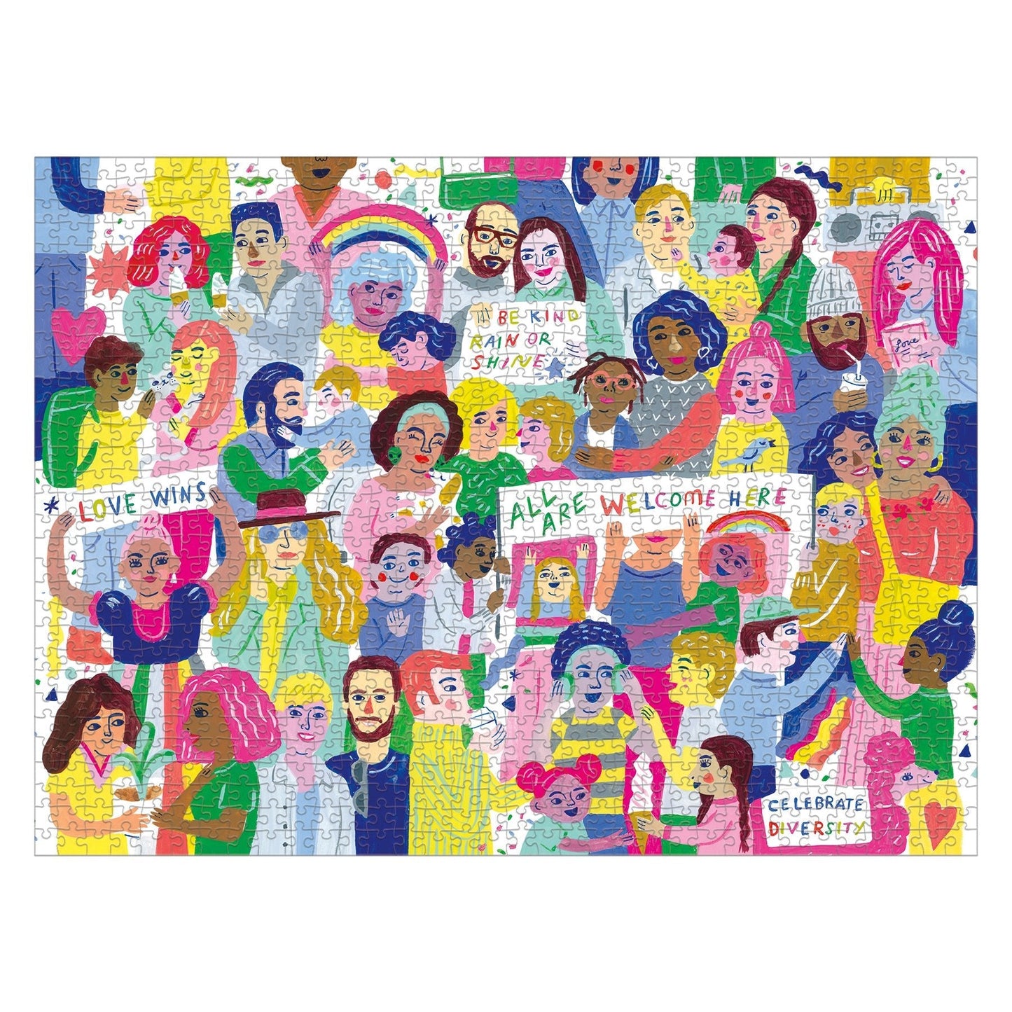 All Are Welcome Here! 1000 Piece Family Puzzle