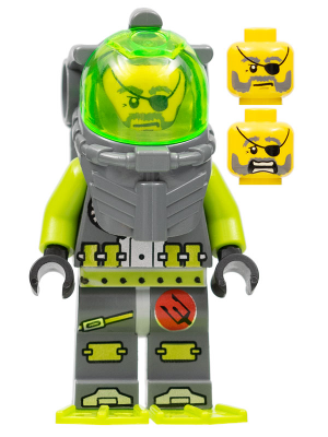 LEGO® Minifigure Atlantis Diver 3 - Ace Speedman (atl005)