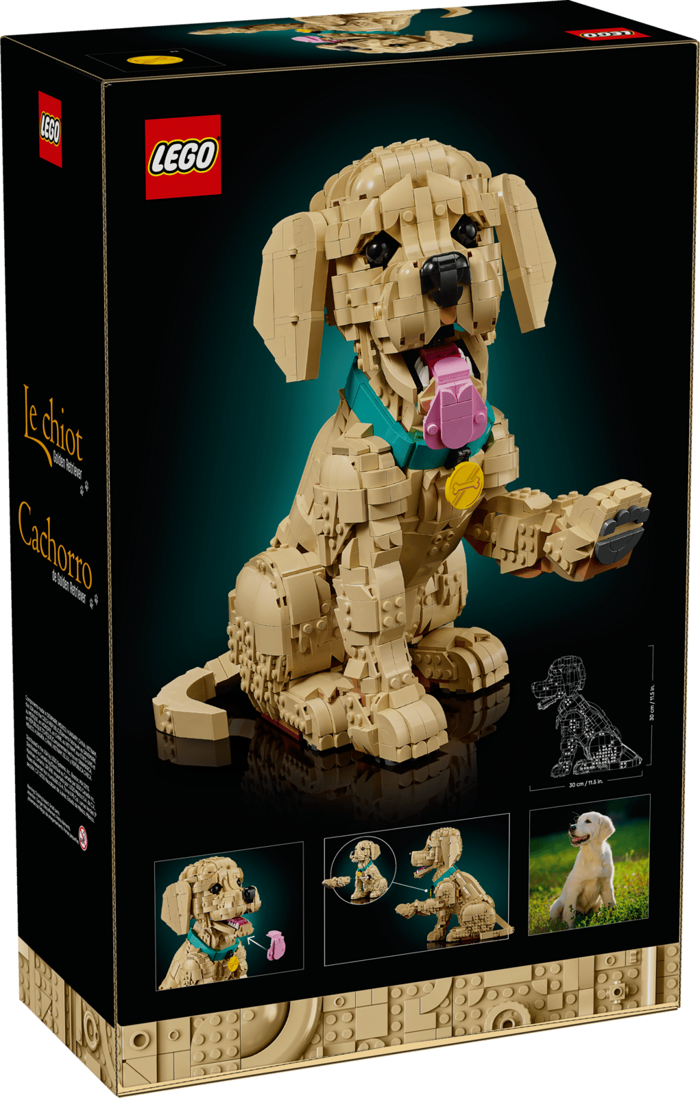 LEGO® Icons Golden Retriever Puppy 11384