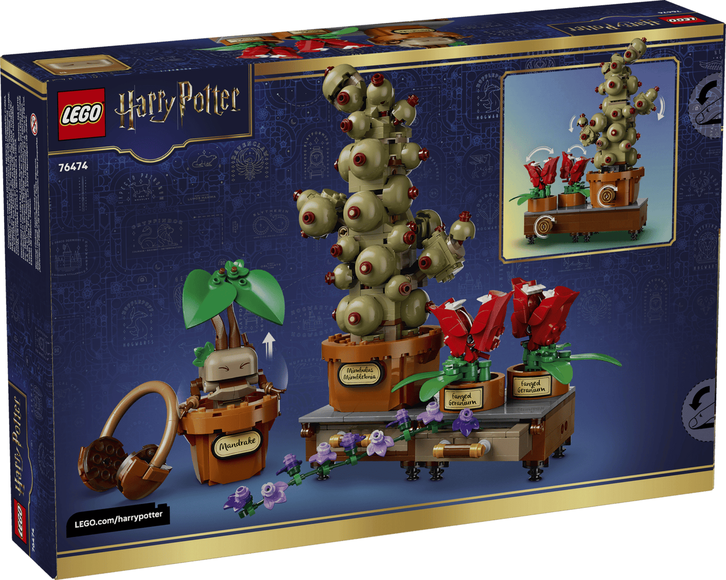 LEGO® Harry Potter™ Hogwarts™ Herbology Plants 76474
