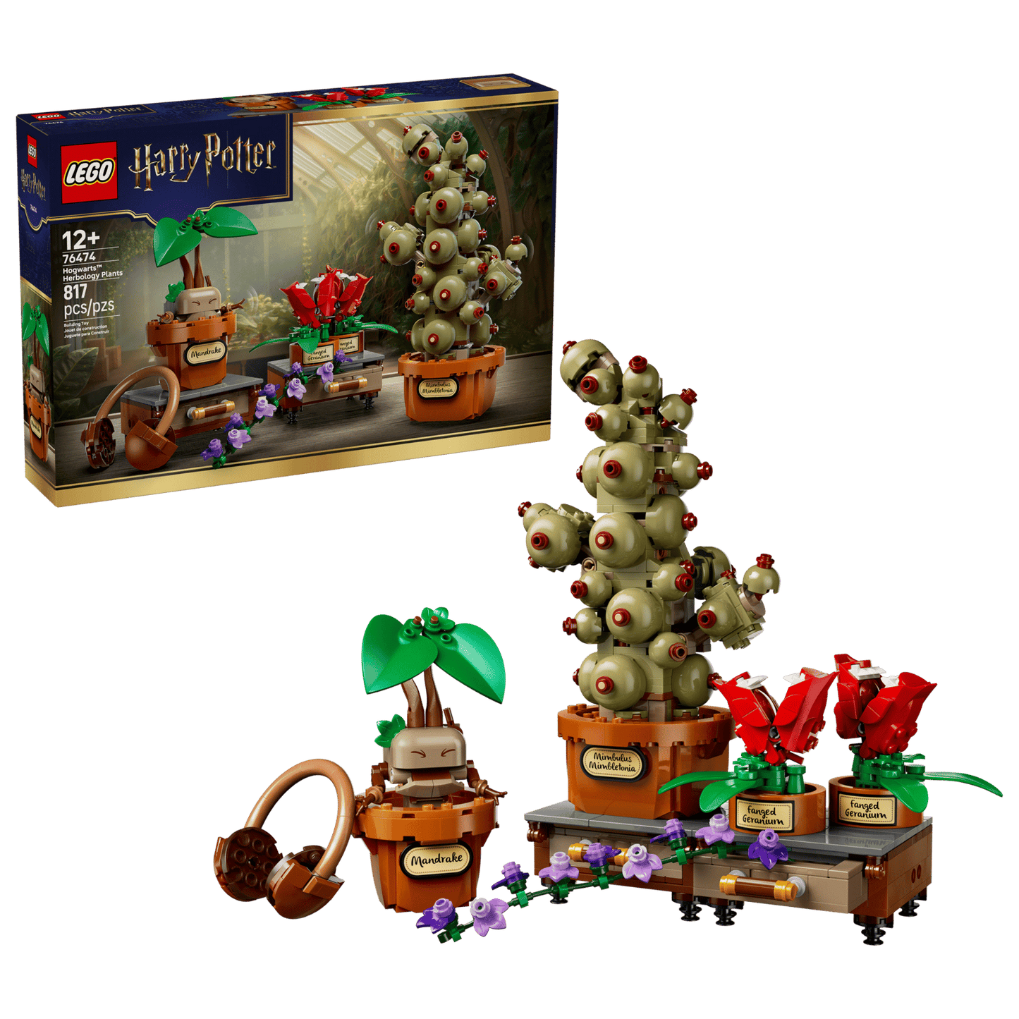 LEGO® Harry Potter™ Hogwarts™ Herbology Plants 76474