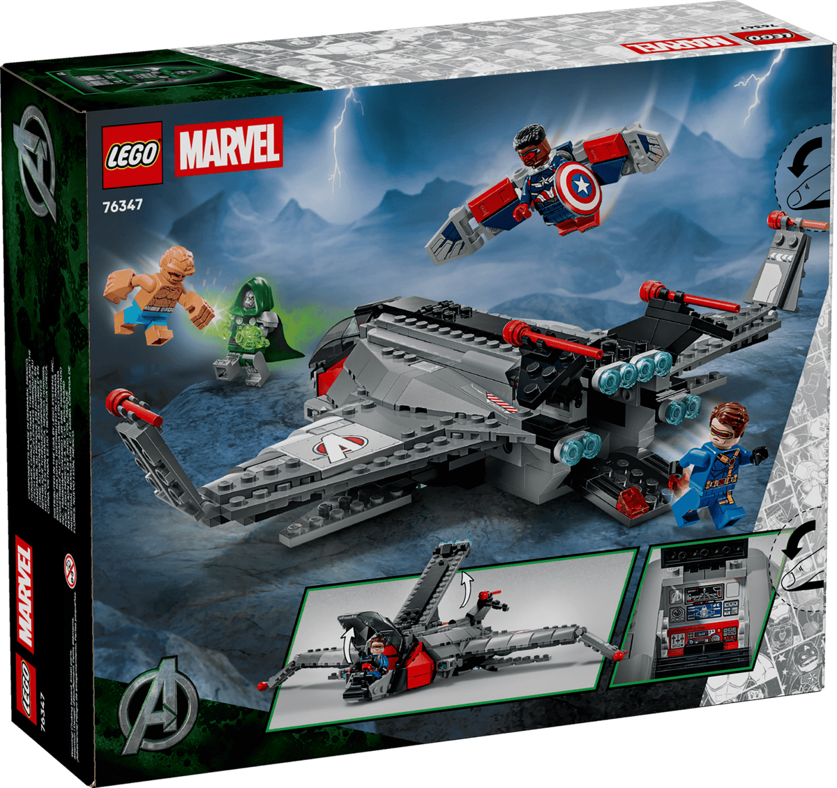 LEGO® Marvel Avengers: Doomsday Quinjet 76347