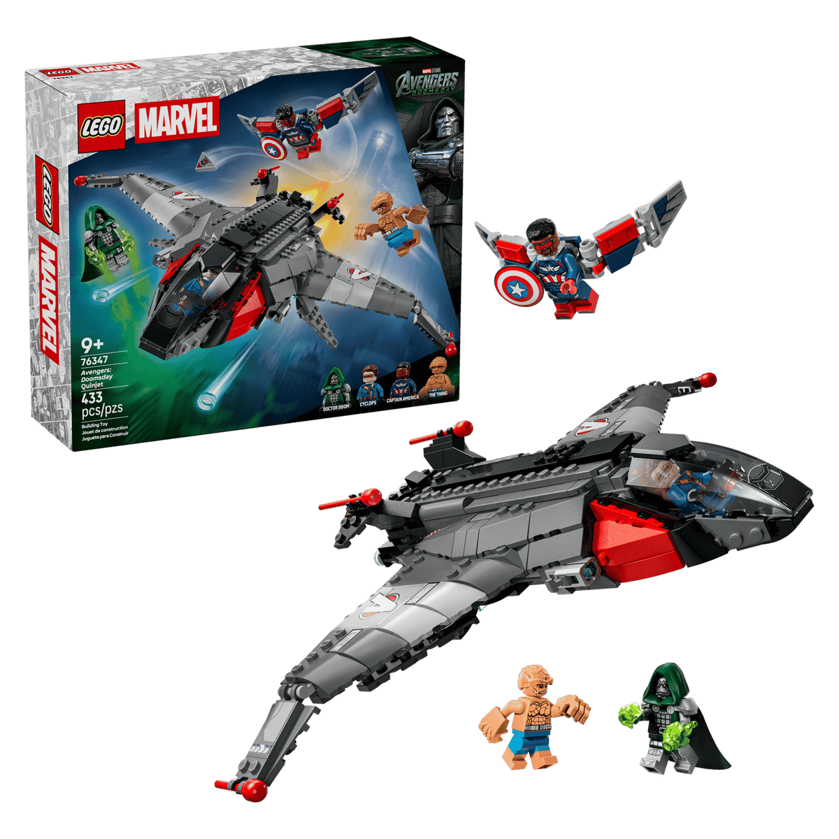 LEGO® Marvel Avengers: Doomsday Quinjet 76347