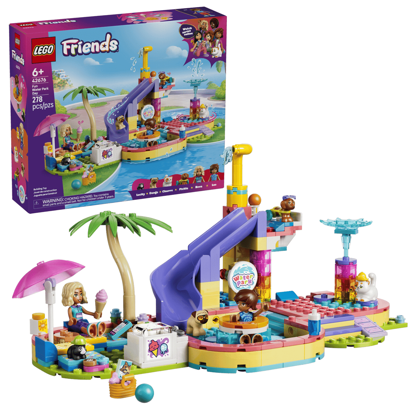 LEGO® Friends Fun Water Park Day 42676