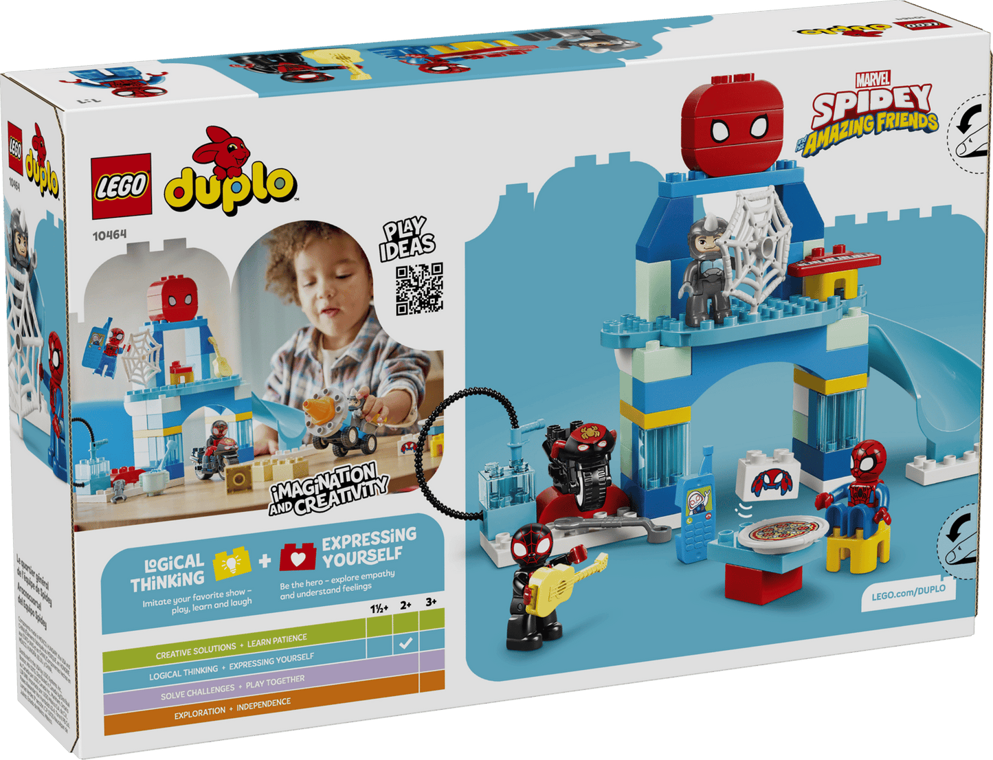 LEGO® DUPLO® Disney™ Team Spidey Webquarters 10464