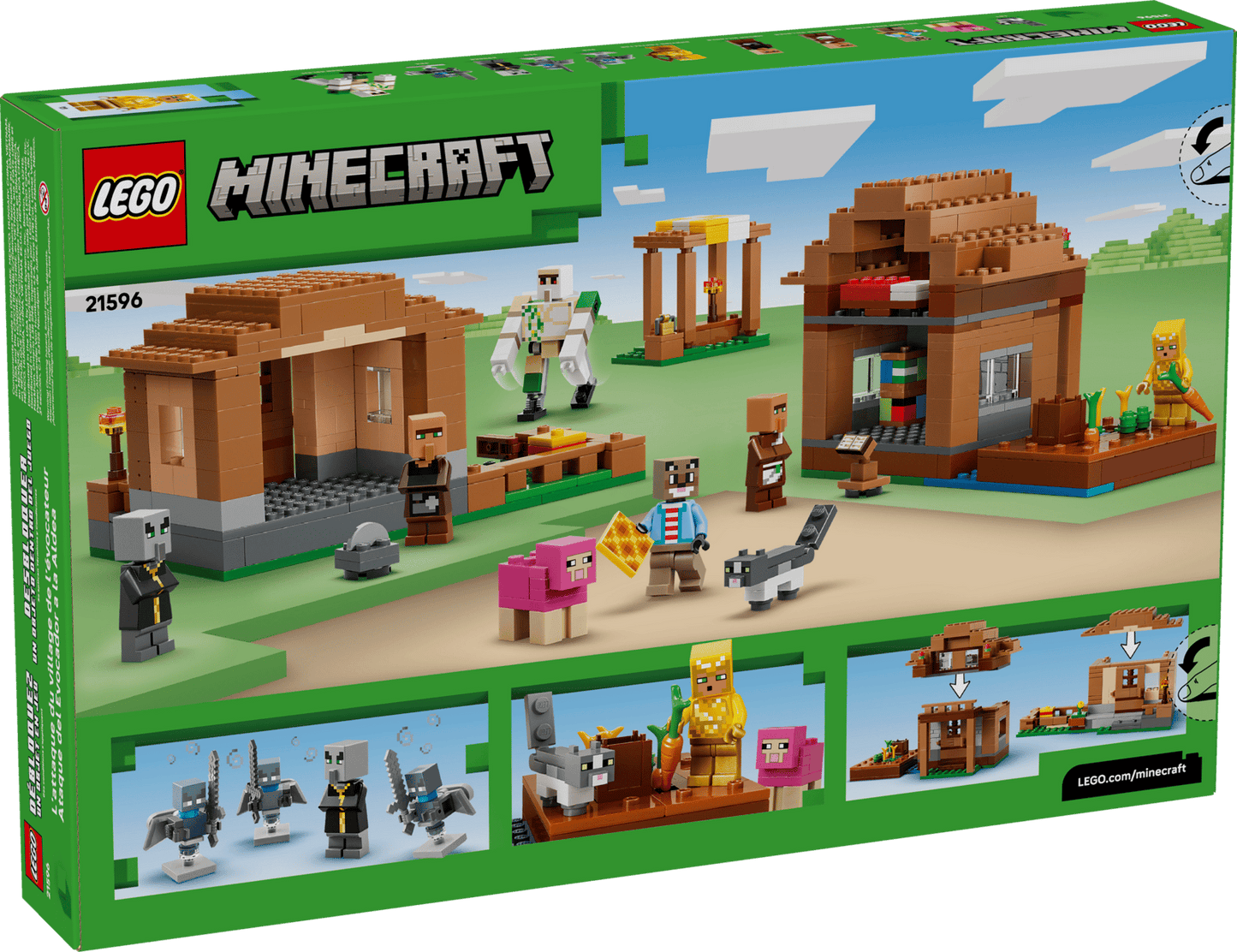 LEGO® Minecraft® Evoker Village Attack 21596
