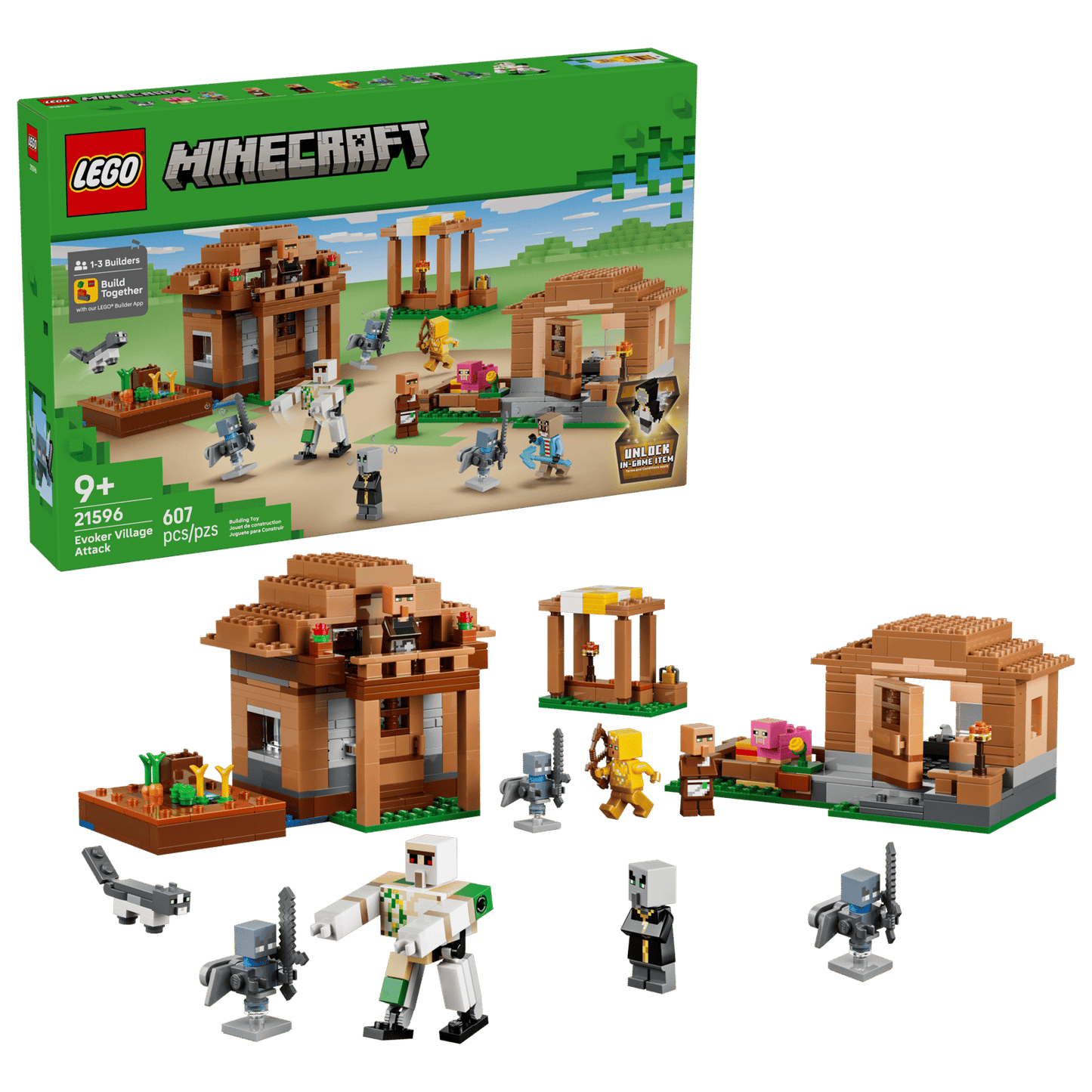 LEGO® Minecraft® Evoker Village Attack 21596