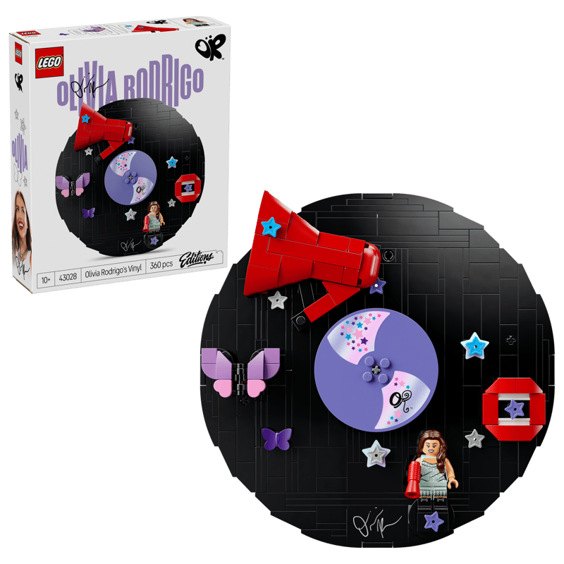 LEGO® Editions Music Olivia Rodrigo's Vinyl 43028