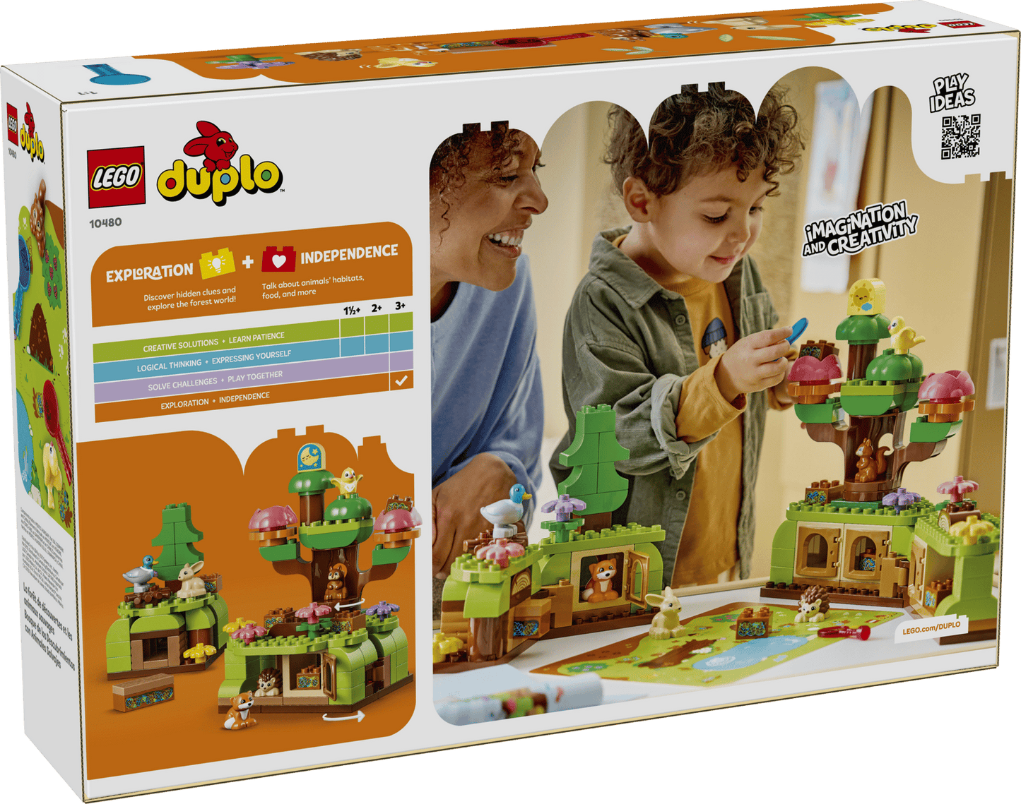 LEGO® DUPLO® Town Discovery Forest with Wild Animals 10480