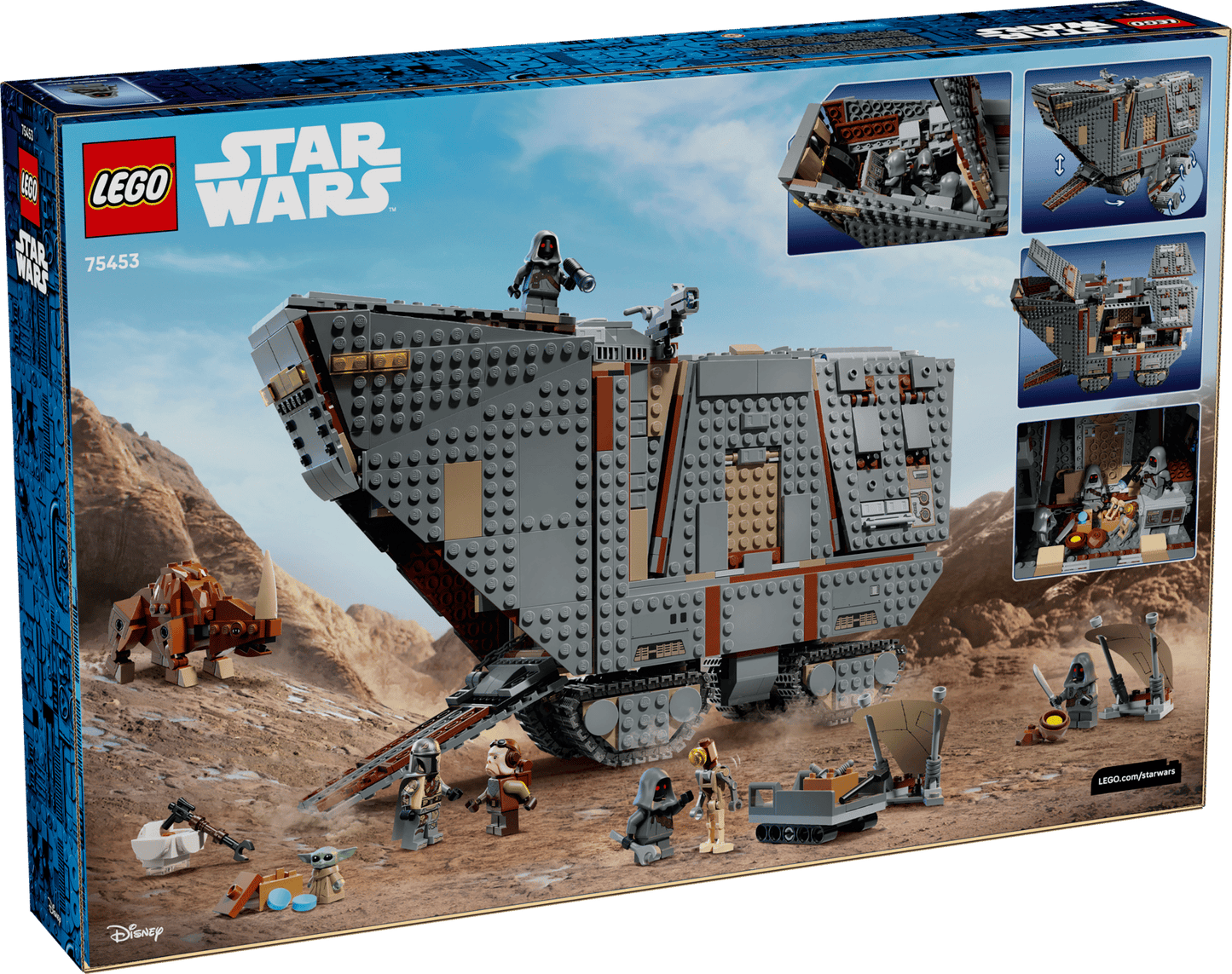 LEGO® Star Wars™ Offworld Sandcrawler™ and Mudhorn 75453