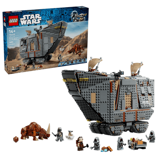 PREORDER NOW! LEGO® Star Wars™ Offworld Sandcrawler™ and Mudhorn 75453